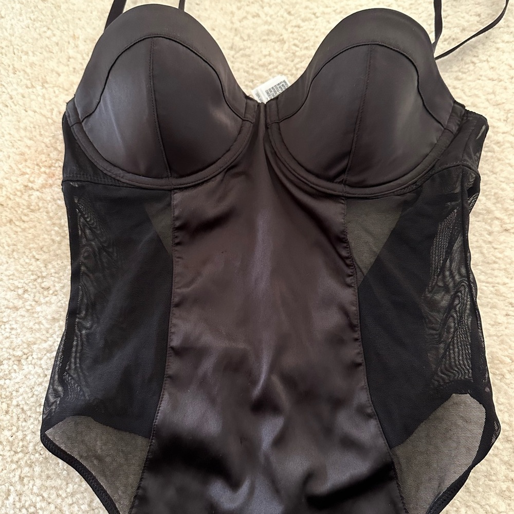 Black Corset Bodysuit